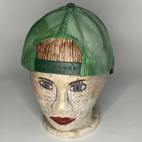 SOLD eBay Art Hand Painted Mannequin Head MCM Model Art Display Hat Wig Form - Picture 11 of 11